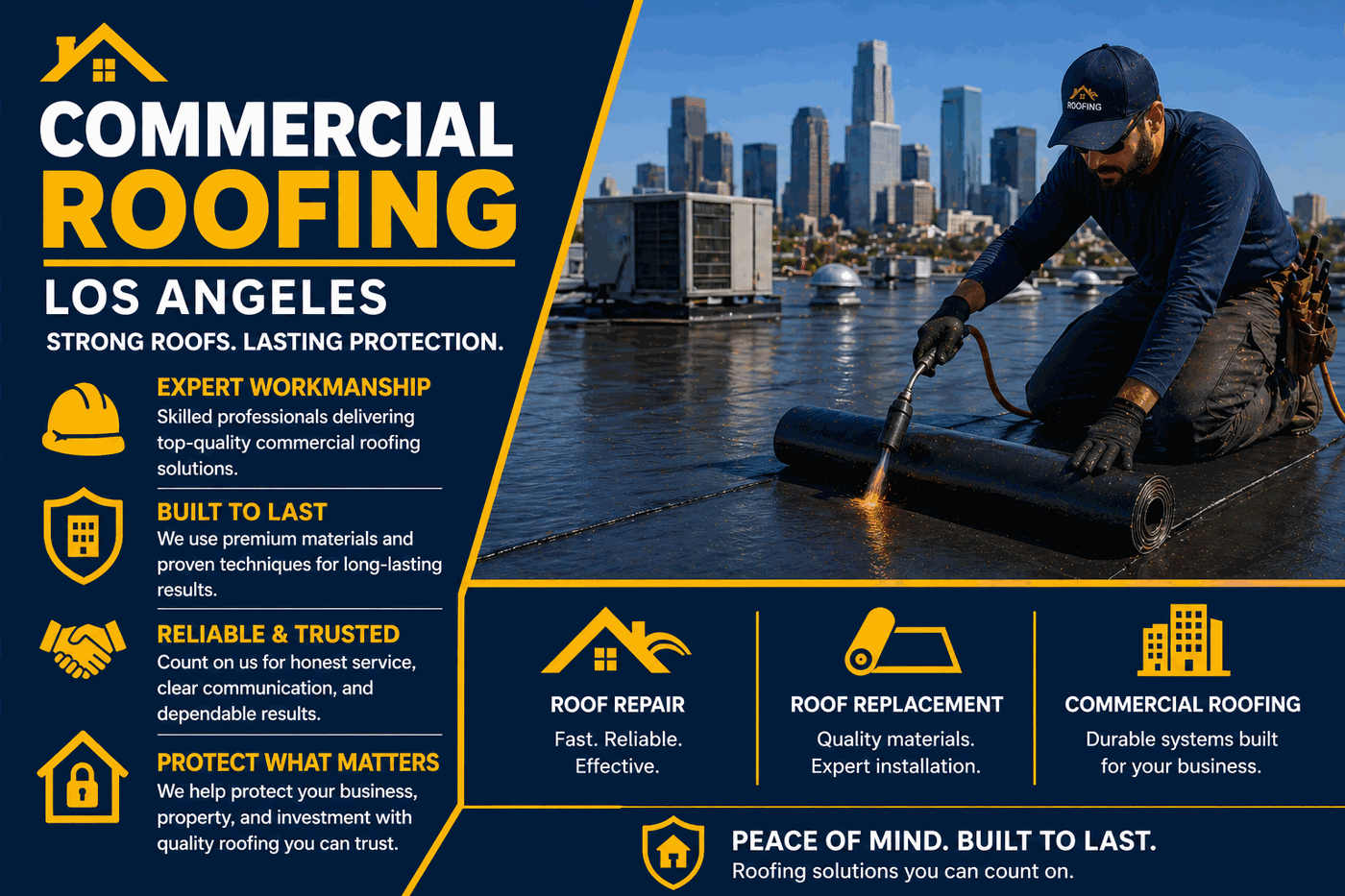 Commercial Roofing La Puente roof inspection