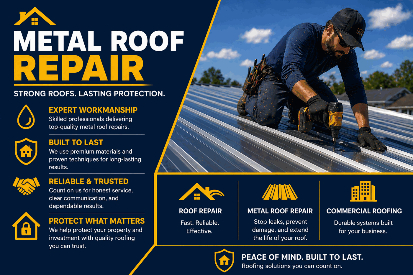 Alhambra Metal Roof Repair