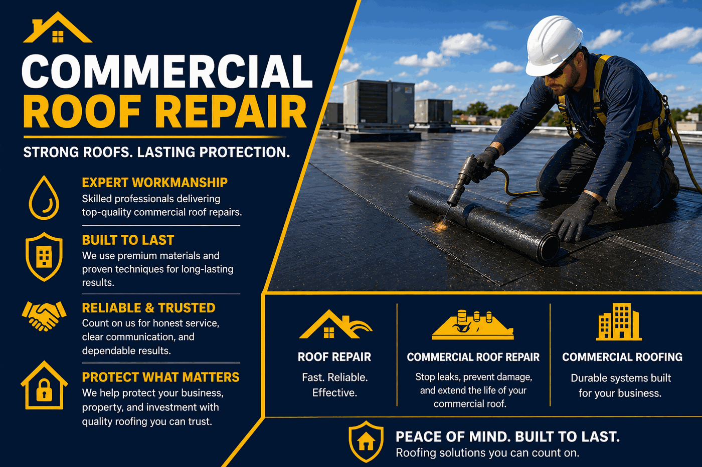 Whittier Commercial Roof Repair