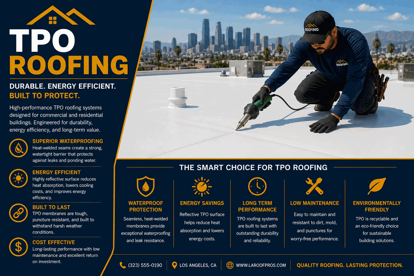 TPO Roofing Whittier
